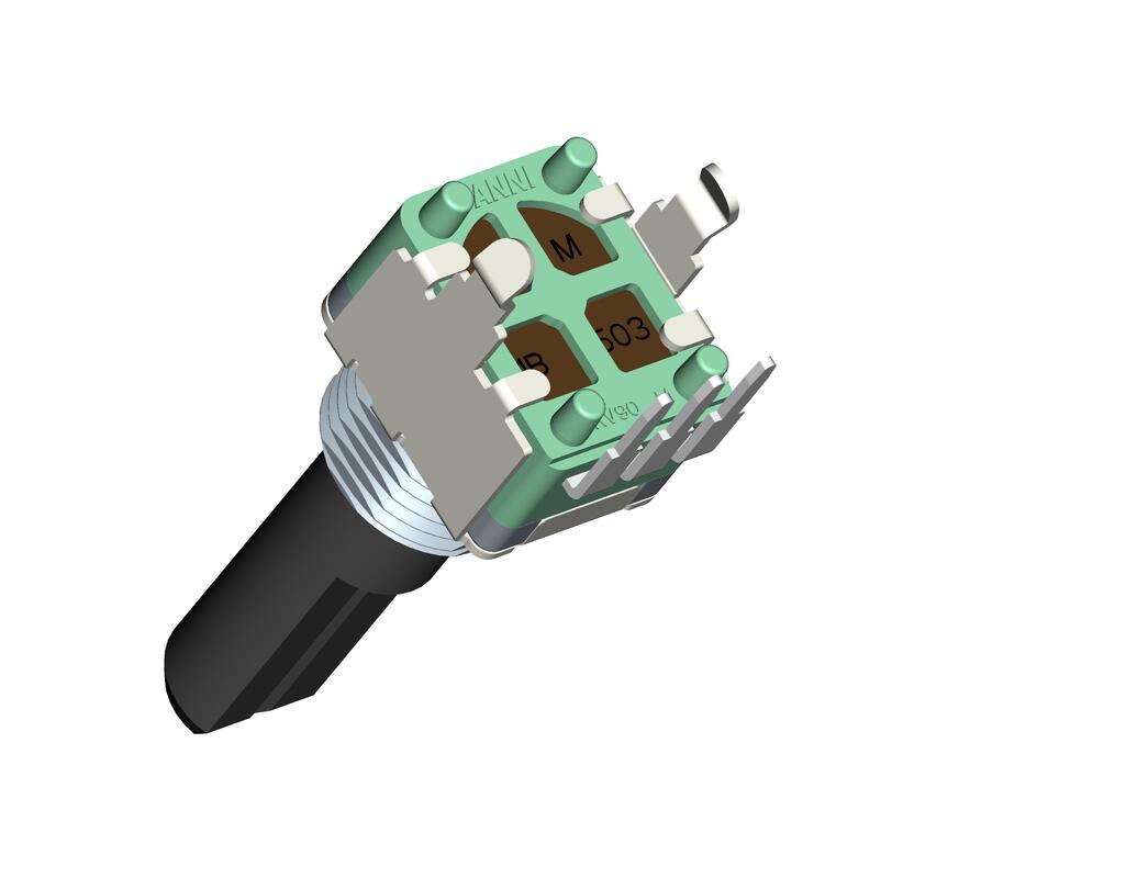 25C-85C Rotary Adjustable Resistor Featuring Plastic Shaft Material Designed for 300 degree rotation angel
